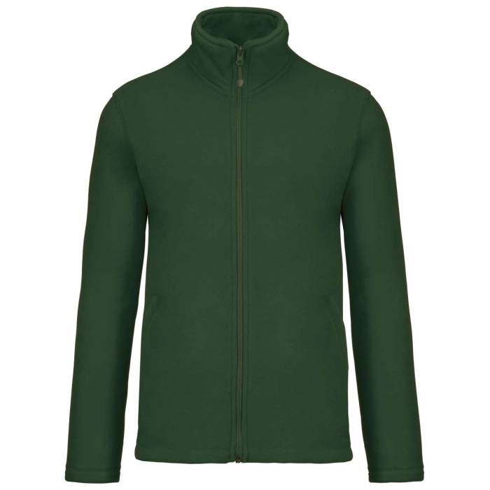 FALCO - FULL ZIP MICROFLEECE JACKET - Forest Green, #1F362A<br><small>UT-ka911fo-5xl</small>