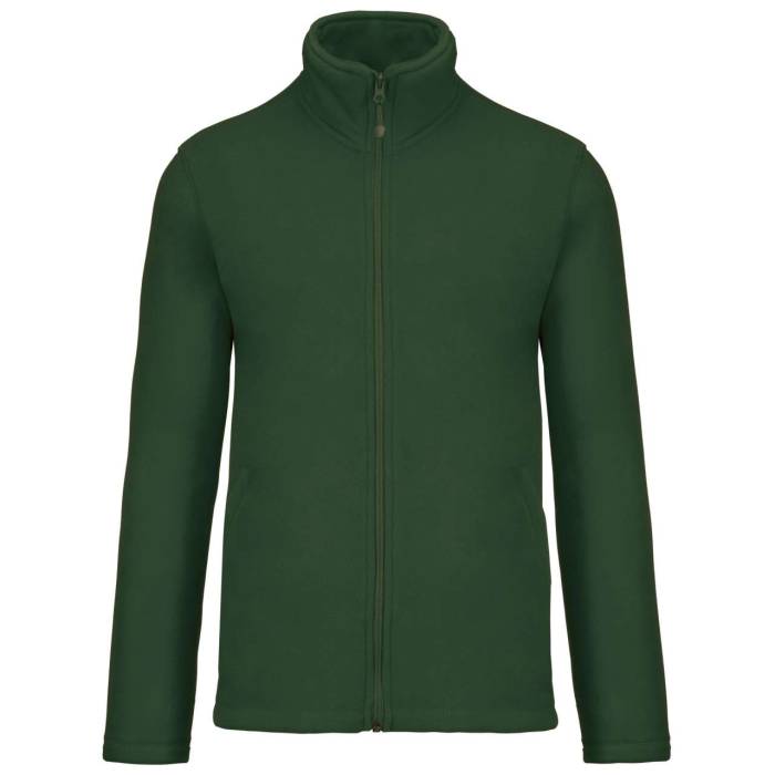 FALCO - FULL ZIP MICROFLEECE JACKET - Forest Green, #1F362A<br><small>UT-ka911fo-l</small>