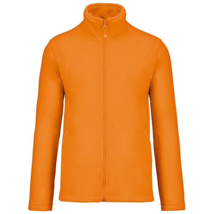 FALCO - FULL ZIP MICROFLEECE JACKET - Orange, #FF6308<br><small>UT-ka911or-5xl</small>