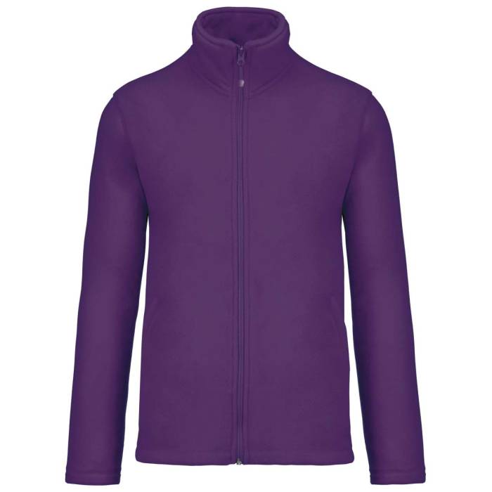 FALCO - FULL ZIP MICROFLEECE JACKET - Purple, #5D4878<br><small>UT-ka911pu-5xl</small>