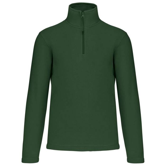 ENZO - ZIP NECK MICROFLEECE JACKET - Forest Green, #1F362A<br><small>UT-ka912fo-2xl</small>