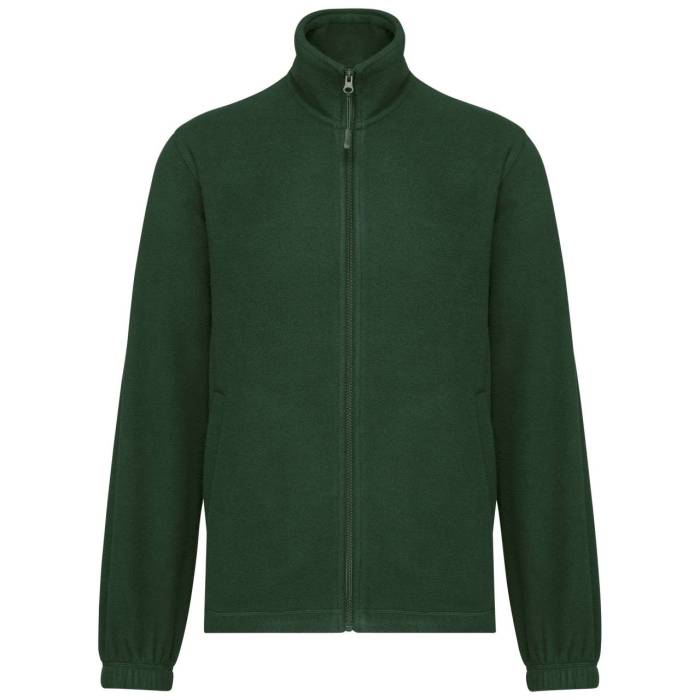 UNISEX MICROFLEECE ELASTICATED JACKET - Forest Green, #1F362A<br><small>UT-ka940fo-3xl</small>