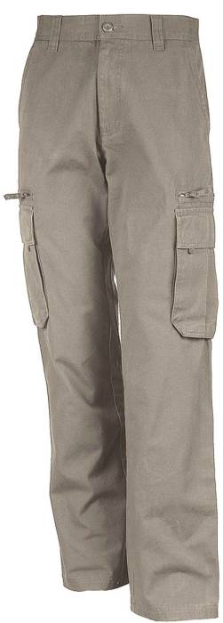 MULTI POCKET TROUSERS - Beige, #A79E70<br><small>UT-kasp105be-38</small>