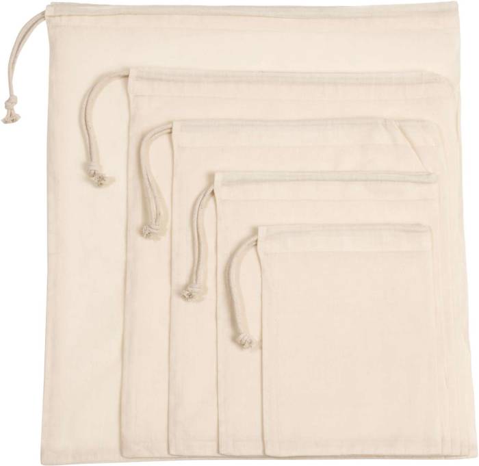 SLIDING DRAWSTRING IN ORGANIC COTTON - Natural, #F4ECE0<br><small>UT-ki0729na-s</small>