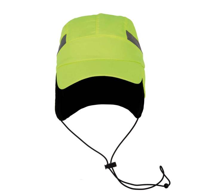 WINTER CAP/BEANIE - Fluorescent Yellow, #D1FF2E<br><small>UT-kp222fye-l/xl</small>