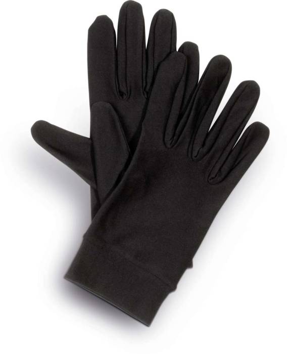 RUNNING GLOVES - Black, #000000<br><small>UT-kp409bl-l</small>