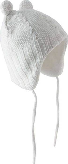 BABY BEANIE - White, #FFFFFF<br><small>UT-kp701wh-24m</small>