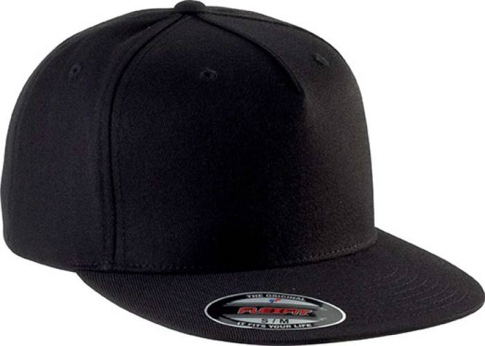 FLEXFIT® CAP - 5 PANELS - Black, #000000<br><small>UT-kp908bl-l/xl</small>