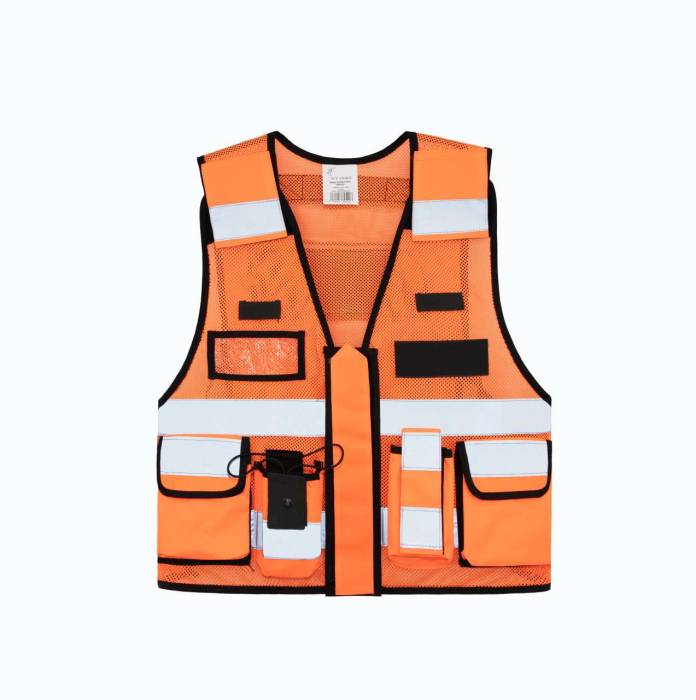 HÁLÓS TAKTIKAI MELLÉNY `SPARTA` - Orange, #FF663F<br><small>UT-kxmtacor-2xl/4xl</small>