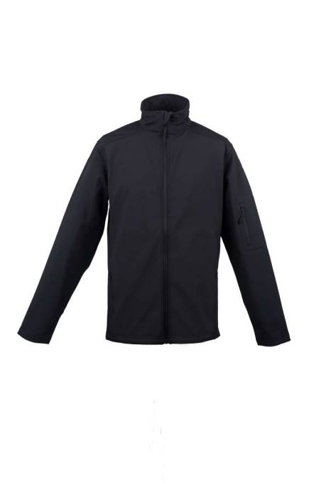 MEN’S 3-LAYER SOFTSHELL JACKET - Black, #25282A<br><small>UT-le800bl-3xl</small>