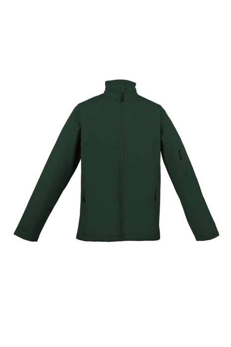 MEN’S 3-LAYER SOFTSHELL JACKET - Forest Green, #273B33<br><small>UT-le800fo-2xl</small>