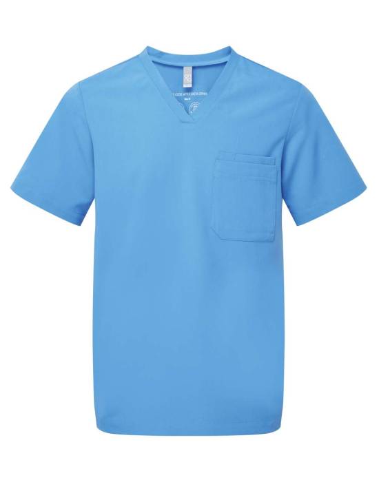 `LIMITLESS` MEN’S ONNA-STRETCH TUNIC - Ceil Blue, #5f8dda<br><small>UT-nn200cblu-2xl</small>