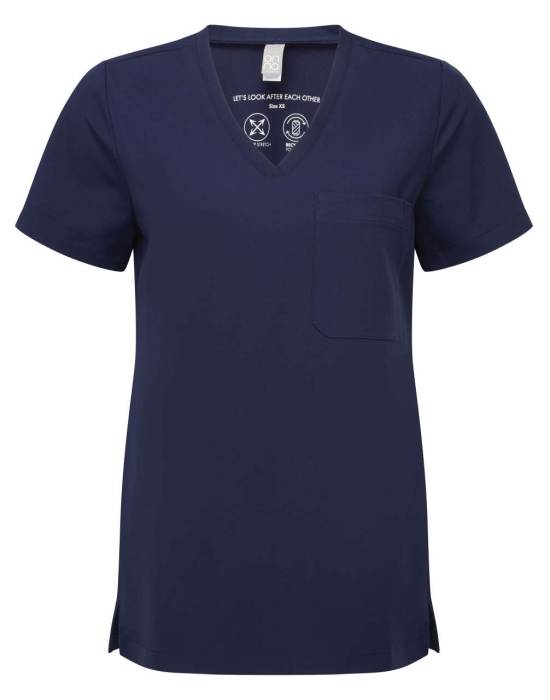 `LIMITLESS` WOMEN’S ONNA-STRETCH TUNIC - Action Navy, #1f2a44<br><small>UT-nn300anv-2xl</small>