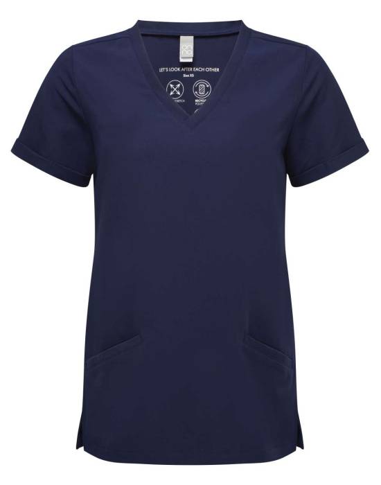 `INVINCIBLE`  WOMEN’S ONNA-STRETCH TUNIC - Action Navy, #1f2a44<br><small>UT-nn310anv-2xl</small>