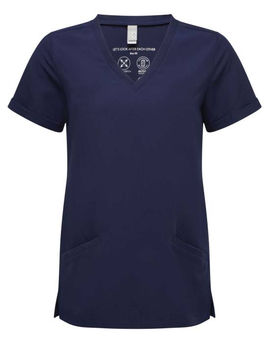 `INVINCIBLE`  WOMEN’S ONNA-STRETCH TUNIC - Action Navy, #1f2a44<br><small>UT-nn310anv-3xl</small>