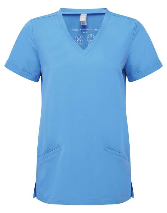 `INVINCIBLE`  WOMEN’S ONNA-STRETCH TUNIC - Ceil Blue, #5f8dda<br><small>UT-nn310cblu-2xl</small>