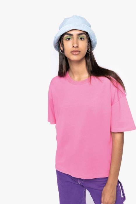 LADIES’ ECO-FRIENDLY OVERSIZED T-SHIRT - Aquamarine, #a4bcc2<br><small>UT-ns313aqm-s/m</small>