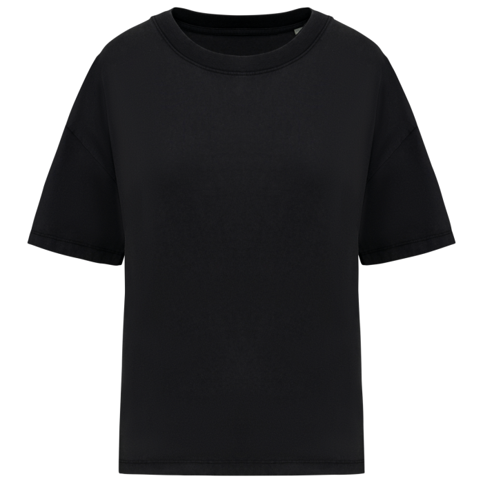 LADIES’ OVERSIZE WASHED EFFECT T-SHIRT