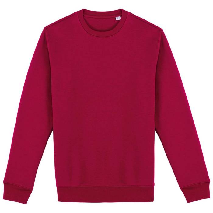 ECO-FRIENDLY UNISEX ROUND NECK SWEATSHIRT - Hibiscus Red, #781F1C<br><small>UT-ns400hre-2xl</small>