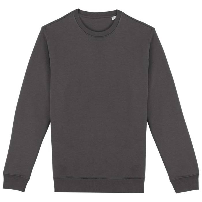 ECO-FRIENDLY UNISEX ROUND NECK SWEATSHIRT - Iron Grey, #3f4444<br><small>UT-ns400igr-2xl</small>