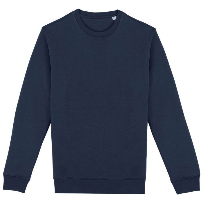 ECO-FRIENDLY UNISEX ROUND NECK SWEATSHIRT - Navy Blue, #1d252d<br><small>UT-ns400nvb-2xl</small>