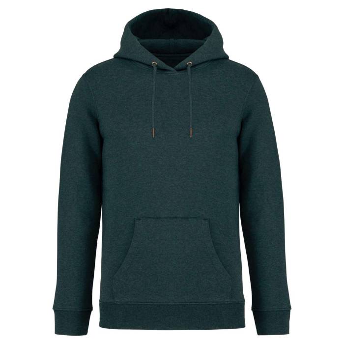 ECO-FRIENDLY UNISEX HOODED SWEATSHIRT - Amazon Green Heather, #051D23<br><small>UT-ns401amgh-l</small>