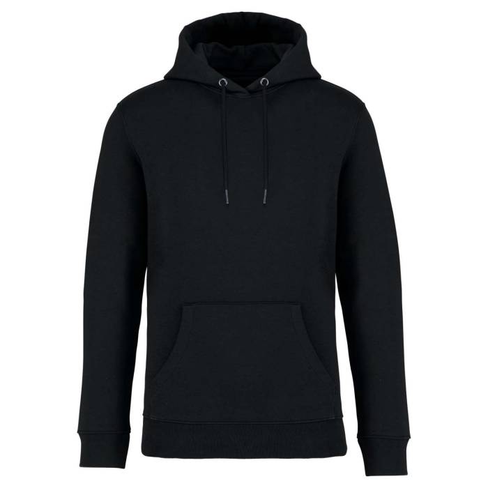 ECO-FRIENDLY UNISEX HOODED SWEATSHIRT - Black, #000000<br><small>UT-ns401bl-2xl</small>