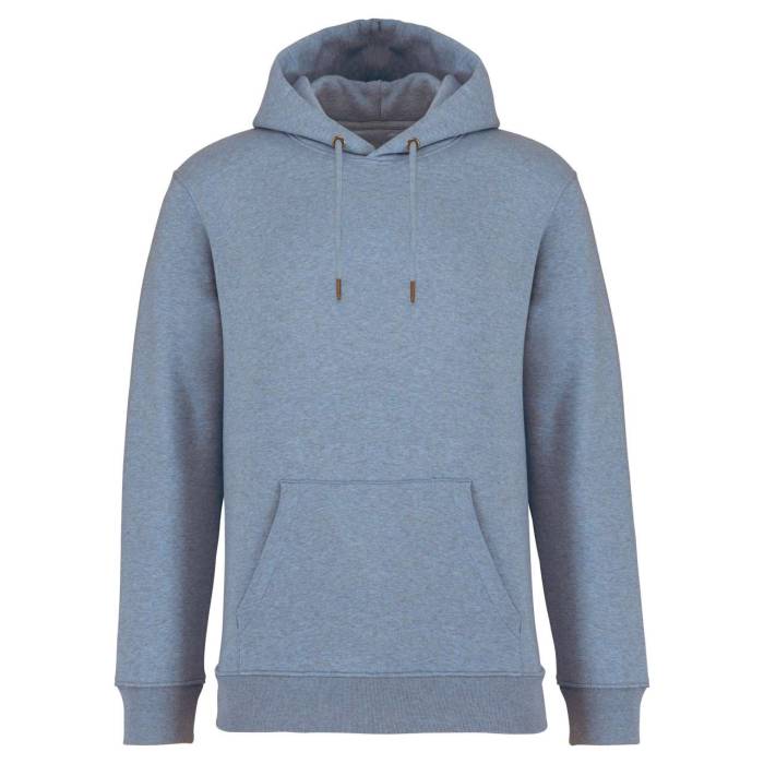 ECO-FRIENDLY UNISEX HOODED SWEATSHIRT - Cool Blue Heather, #4C6983<br><small>UT-ns401cblh-2xl</small>