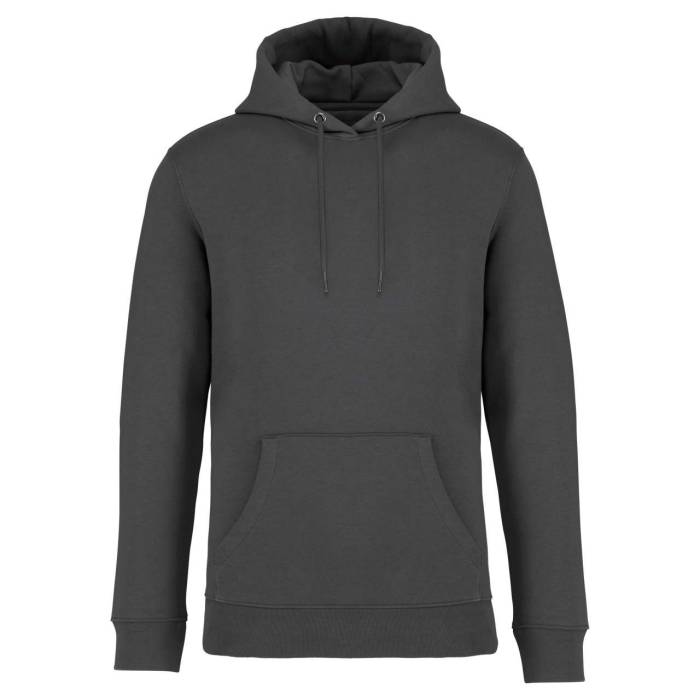 ECO-FRIENDLY UNISEX HOODED SWEATSHIRT - Iron Grey, #3f4444<br><small>UT-ns401igr-3xl</small>