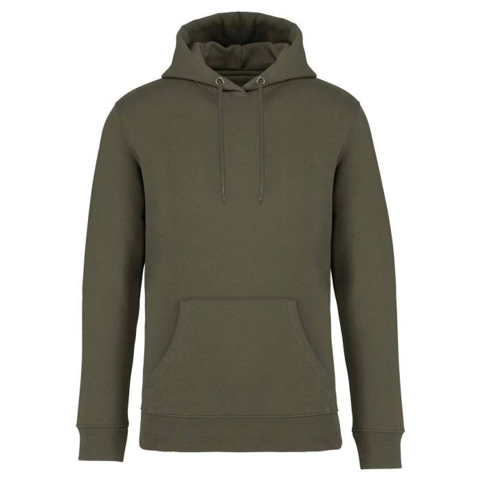 ECO-FRIENDLY UNISEX HOODED SWEATSHIRT - Organic Khaki, #51534a<br><small>UT-ns401okh-3xl</small>