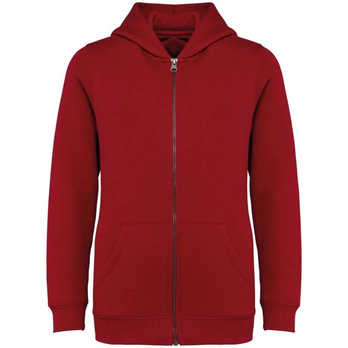 ECO-FRIENDLY KIDS’ FULL ZIP HOODED SWEATSHIRT