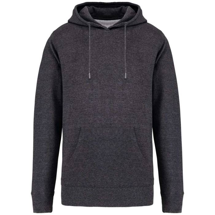 ECO-FRIENDLY UNISEX RECYCLED HOODED SWEATSHIRT - Recycled Anthracite Heather, #24282B<br><small>UT-ns411rah-2xl</small>