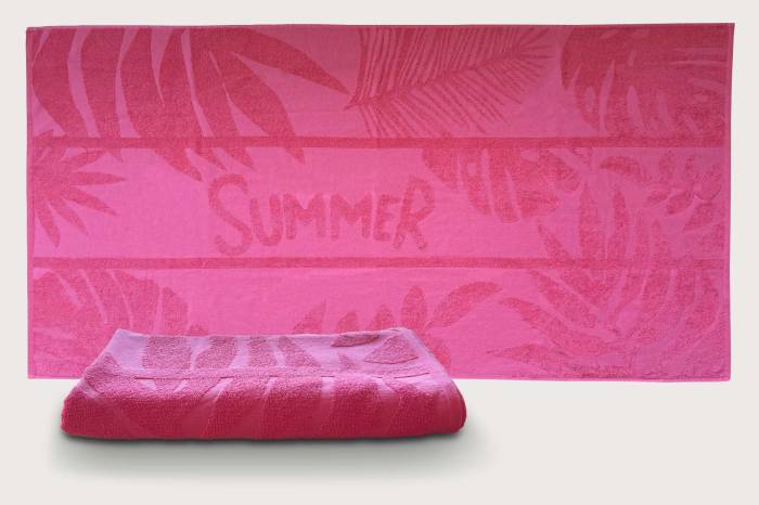 OLIMA JACQUARD BEACH TOWEL