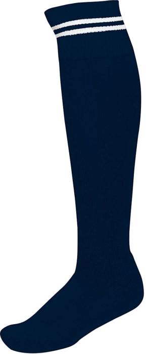 STRIPED SPORTS SOCKS - Sporty Navy/White, #253746/#FFFFFF<br><small>UT-pa015snv/wh-27/30</small>