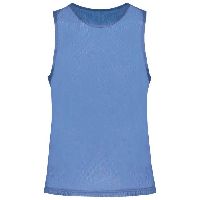 MULTI-SPORTS LIGHT MESH BIB - Sporty Sky Blue, #52a8ff<br><small>UT-pa043ssblu-2xl/3xl</small>