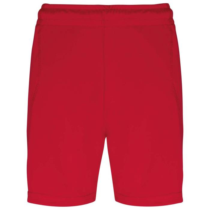 KIDS` SPORTS SHORTS - Sporty Red, #EB0024<br><small>UT-pa103sre-10/12</small>