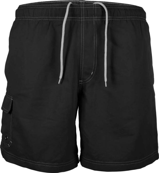 SWIM SHORTS - Black, #000000<br><small>UT-pa119bl-s</small>