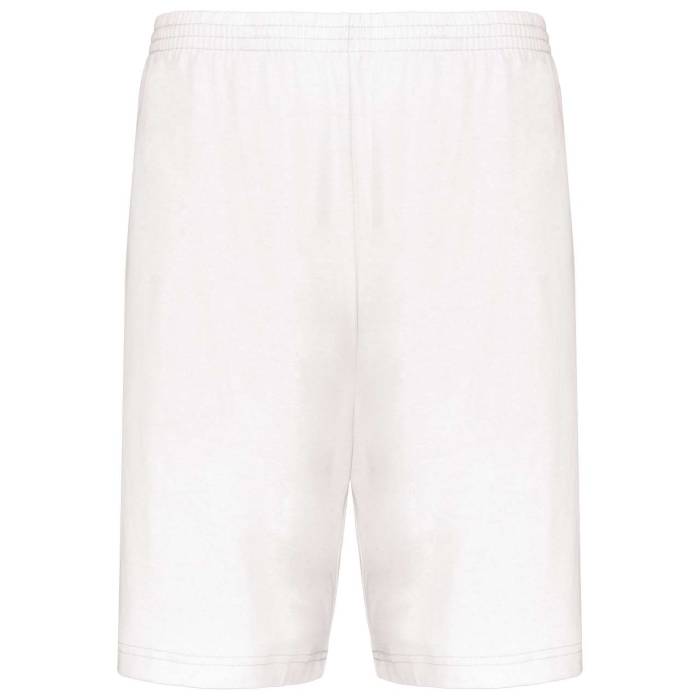 MEN`S JERSEY SPORTS SHORTS - White, #FFFFFF<br><small>UT-pa151wh-2xl</small>