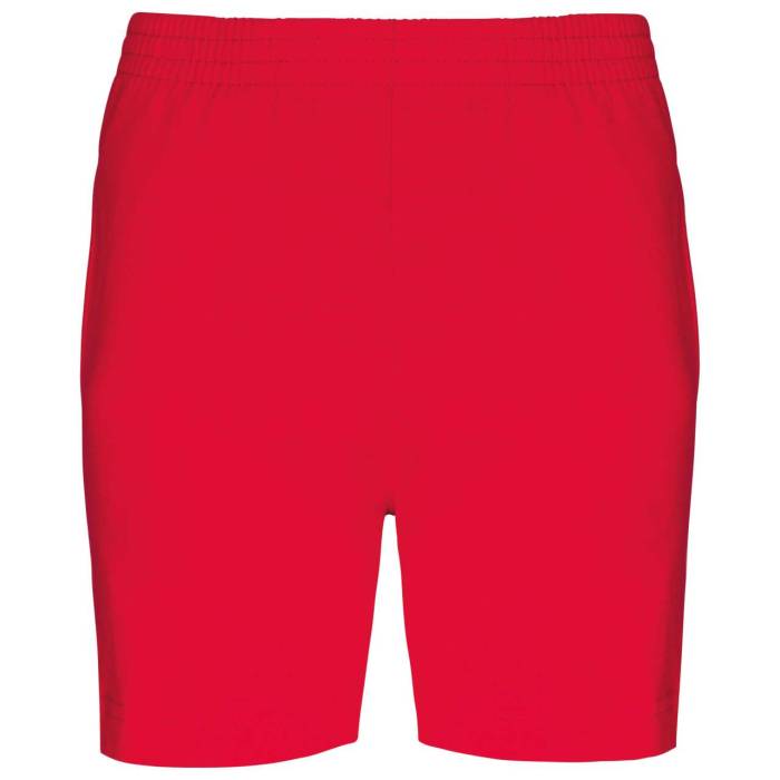 KIDS` JERSEY SPORTS SHORTS - Red, #DA0043<br><small>UT-pa153re-10/12</small>