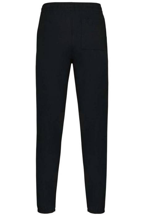 UNISEX LIGHTWEIGHT COTTON TRACKSUIT BOTTOMS - Black, #000000<br><small>UT-pa186bl-l</small>