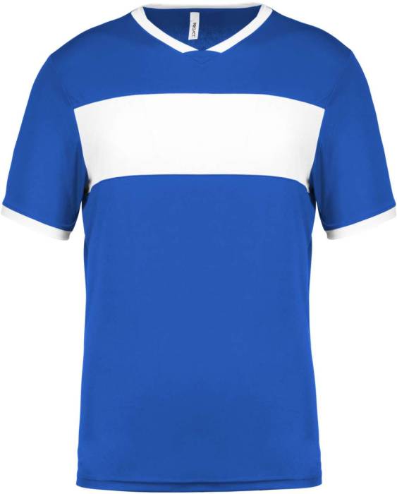 KIDS` SHORT SLEEVE JERSEY - Sporty Royal Blue/White, #236192/#FFFFFF<br><small>UT-pa4001sro/wh-6/8</small>