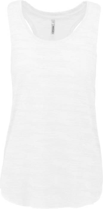 LADIES` SPORTS TANK TOP - White, #FFFFFF<br><small>UT-pa4009wh-s</small>