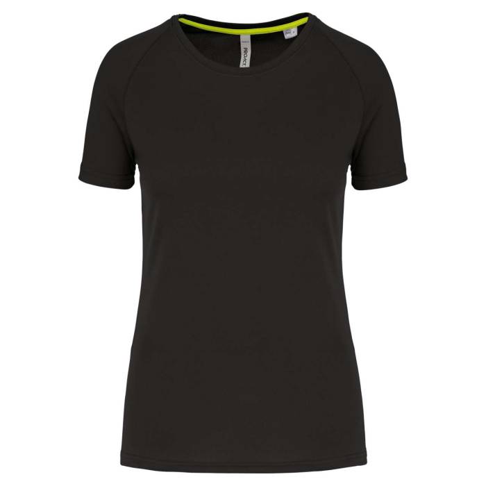 LADIES' RECYCLED ROUND NECK SPORTS T-SHIRT