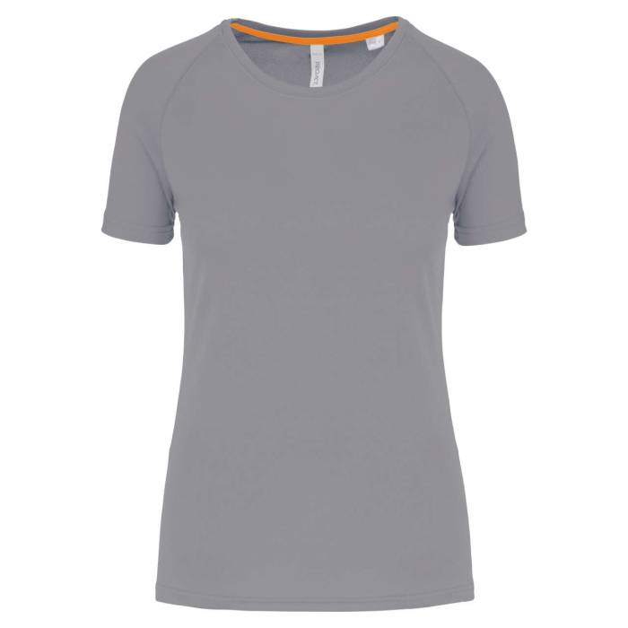 LADIES` RECYCLED ROUND NECK SPORTS T-SHIRT - Fine Grey, #8E8E8F<br><small>UT-pa4013fg-2xl</small>