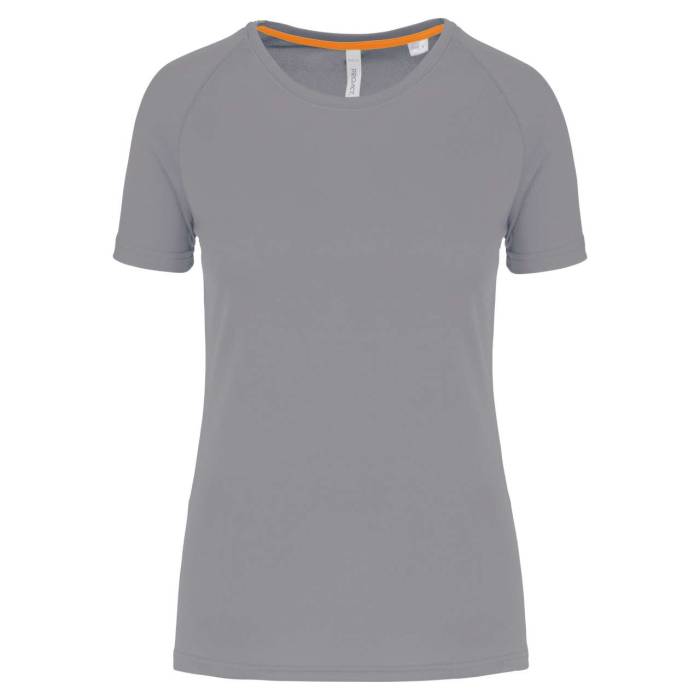 LADIES' RECYCLED ROUND NECK SPORTS T-SHIRT