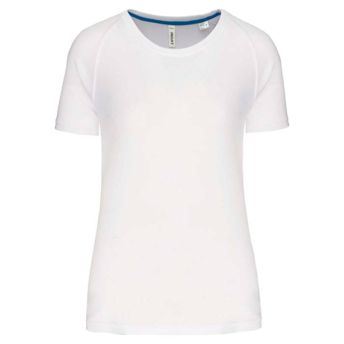 LADIES' RECYCLED ROUND NECK SPORTS T-SHIRT