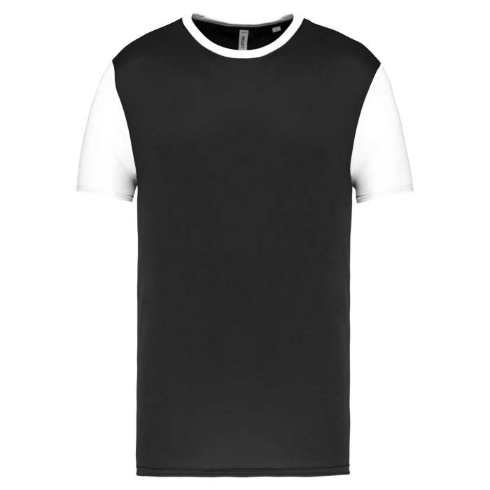 ADULTS' BICOLOUR SHORT-SLEEVED T-SHIRT