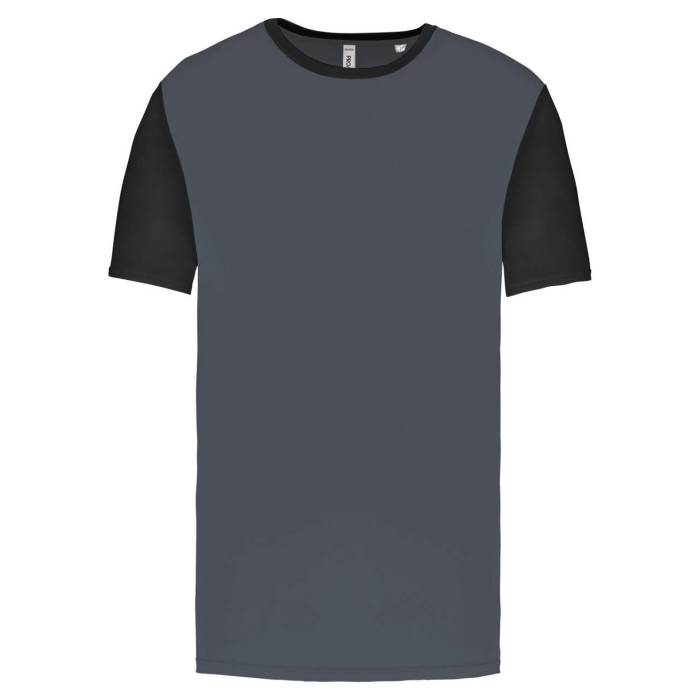 ADULTS' BICOLOUR SHORT-SLEEVED T-SHIRT