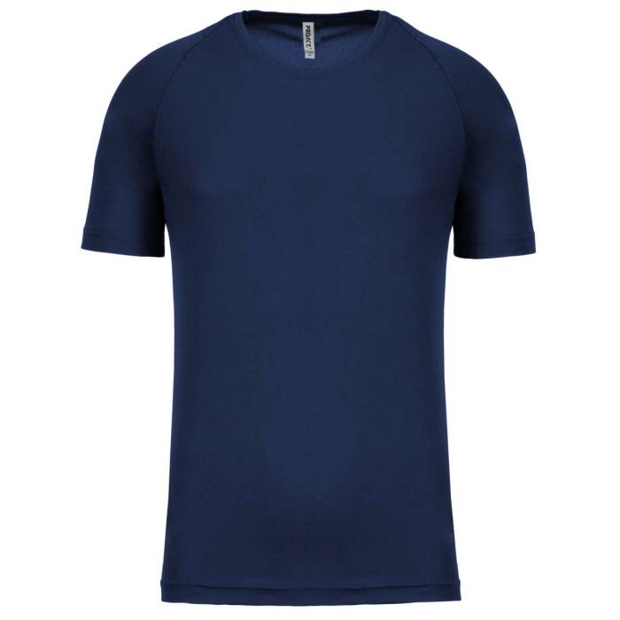 MEN`S SHORT-SLEEVED SPORTS T-SHIRT - Sporty Navy, #00246C<br><small>UT-pa438snv-xl</small>