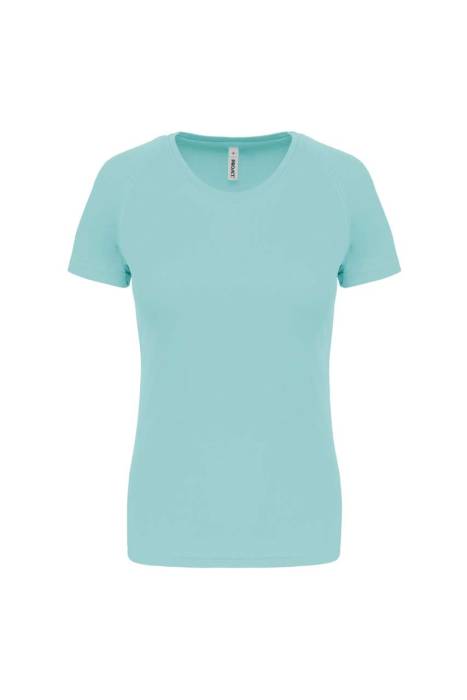 LADIES` SHORT-SLEEVED SPORTS T-SHIRT - Ice Mint, #B5E3D8<br><small>UT-pa439icm-s</small>